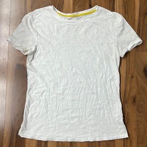 Boden white t-shirt, size small